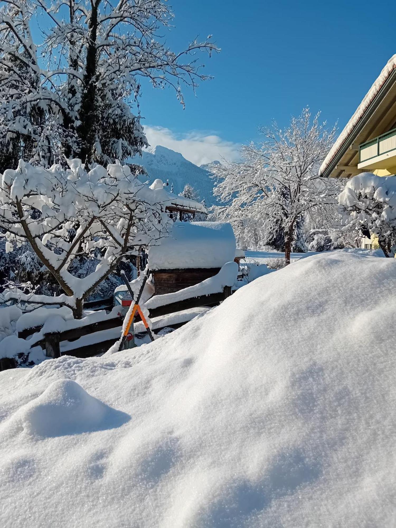 Wellnessoase Mit Sauna Und Whirlpool Inzell Exterior foto